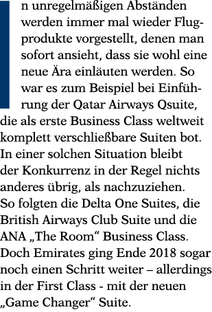 In unregelmäßigen Abständen werden immer mal wieder Flugprodukte vorgestellt, denen man sofort ansieht, dass sie wohl   