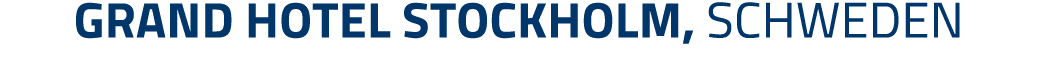 GRAND HOTEL STOCKHOLM, SChweden