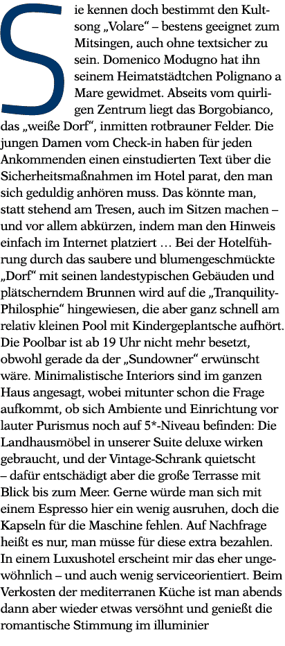 Sie kennen doch bestimmt den Kultsong  Volare    bestens geeignet zum Mitsingen, auch ohne textsicher zu sein  Domeni   