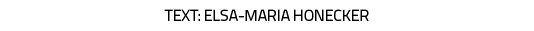 text: Elsa-Maria Honecker