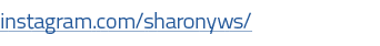 instagram com sharonyws 