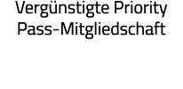 Vergünstigte Priority Pass-Mitgliedschaft 