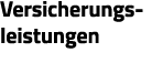 Versicherungsleistungen